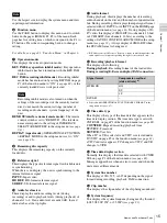 Предварительный просмотр 15 страницы Sony PDW-F70 Operating Instructions Manual