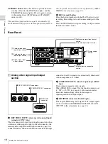 Предварительный просмотр 18 страницы Sony PDW-F70 Operating Instructions Manual