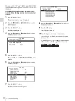 Предварительный просмотр 36 страницы Sony PDW-F70 Operating Instructions Manual