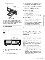 Предварительный просмотр 41 страницы Sony PDW-F70 Operating Instructions Manual