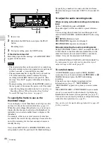 Предварительный просмотр 46 страницы Sony PDW-F70 Operating Instructions Manual