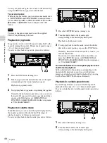 Предварительный просмотр 48 страницы Sony PDW-F70 Operating Instructions Manual