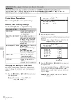 Предварительный просмотр 96 страницы Sony PDW-F70 Operating Instructions Manual