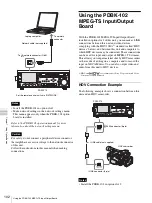 Предварительный просмотр 102 страницы Sony PDW-F70 Operating Instructions Manual