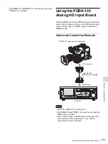 Предварительный просмотр 103 страницы Sony PDW-F70 Operating Instructions Manual