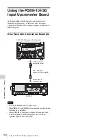 Предварительный просмотр 104 страницы Sony PDW-F70 Operating Instructions Manual