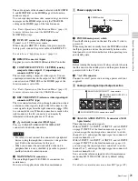 Preview for 21 page of Sony PDW-HD1550 Operation Manual