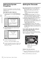 Preview for 34 page of Sony PDW-HD1550 Operation Manual