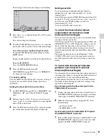 Preview for 35 page of Sony PDW-HD1550 Operation Manual