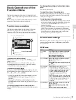 Preview for 39 page of Sony PDW-HD1550 Operation Manual