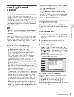 Preview for 45 page of Sony PDW-HD1550 Operation Manual