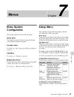 Preview for 85 page of Sony PDW-HD1550 Operation Manual