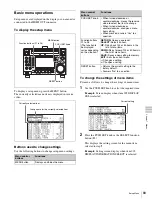 Preview for 89 page of Sony PDW-HD1550 Operation Manual