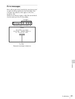 Preview for 121 page of Sony PDW-HD1550 Operation Manual