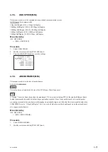 Preview for 121 page of Sony PDW-HD1550 Service Manual