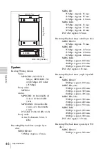 Preview for 46 page of Sony PDWU2 Operation Manual