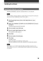 Preview for 10 page of Sony PEG-N710C Audio Player v2.0 User Manual