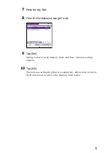 Preview for 9 page of Sony PEG-N710C Intellisync Lite Operating Instructions Manual