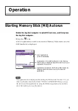 Preview for 6 page of Sony PEG-S320 Add-on Application Operating Instructions Manual