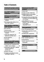 Preview for 8 page of Sony PEG-SJ33 CLIE Handbook  (primary manual) Operating Instructions Manual