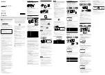 Preview for 1 page of Sony Personal Audio System Operating Instructions