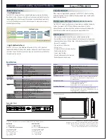 Preview for 2 page of Sony PFM-32C1 Brochure & Specs