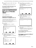 Предварительный просмотр 239 страницы Sony PFM-42B2 Operating Instructions Manual