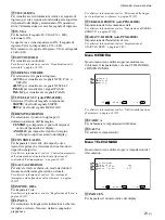 Предварительный просмотр 265 страницы Sony PFM-42B2 Operating Instructions Manual