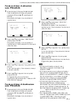 Preview for 285 page of Sony PFM-42B2 Operating Instructions Manual