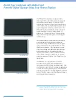 Preview for 2 page of Sony PFM-42X1N Brochure & Specs