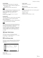 Preview for 81 page of Sony PFM-42X1N Operating Instructions Manual