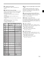 Preview for 18 page of Sony PFV-D50A Operation Manual