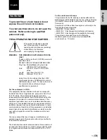 Preview for 11 page of Sony PFV-HD50A Operating Manual