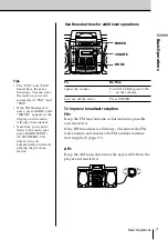 Preview for 7 page of Sony PHC-Z10 Primary Operating Instructions Manual