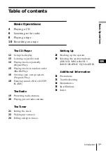 Preview for 3 page of Sony PHC-ZW770L Operating Instructions Manual