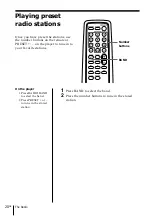 Preview for 20 page of Sony PHC-ZW770L Operating Instructions Manual