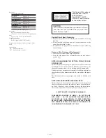 Preview for 2 page of Sony PHC-ZW770L Service Manual