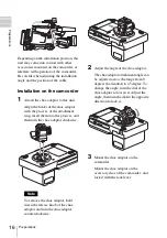 Preview for 16 page of Sony PHU-220R Operating Instructions Manual