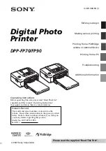 Sony PICTURE STATION DPP-FP90 Operating Instructions Manual предпросмотр