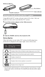 Preview for 6 page of Sony PlayStation CECHYA-0086 Instruction Manual