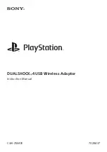 Sony PlayStation Dualshock 4 Instruction Manual preview