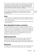 Preview for 13 page of Sony PlayStation Portable PSP-1006 Instruction Manual