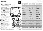 Sony PLAYSTATION SCPH-103 Manual preview