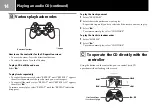 Preview for 14 page of Sony PLAYSTATION SCPH-103 Manual