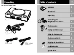 Preview for 3 page of Sony PlayStation SCPH-7502A Instruction Manual