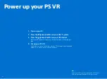 Preview for 20 page of Sony PlayStation VR CUH-ZVR2 Quick Start Manual