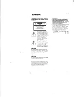 Preview for 2 page of Sony PLM-A55 - Glasstron - 0.7" TFT Active Matrix Head Mounted Display Operating Instructions Manual