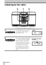 Предварительный просмотр 6 страницы Sony PMC-107 Operating Instructions Manual