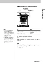 Предварительный просмотр 7 страницы Sony PMC-107 Operating Instructions Manual