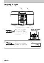 Предварительный просмотр 8 страницы Sony PMC-107 Operating Instructions Manual